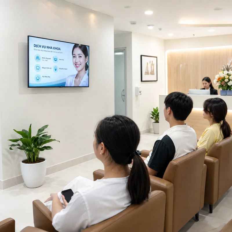 Màn hình quảng cáo treo tường 27 inch