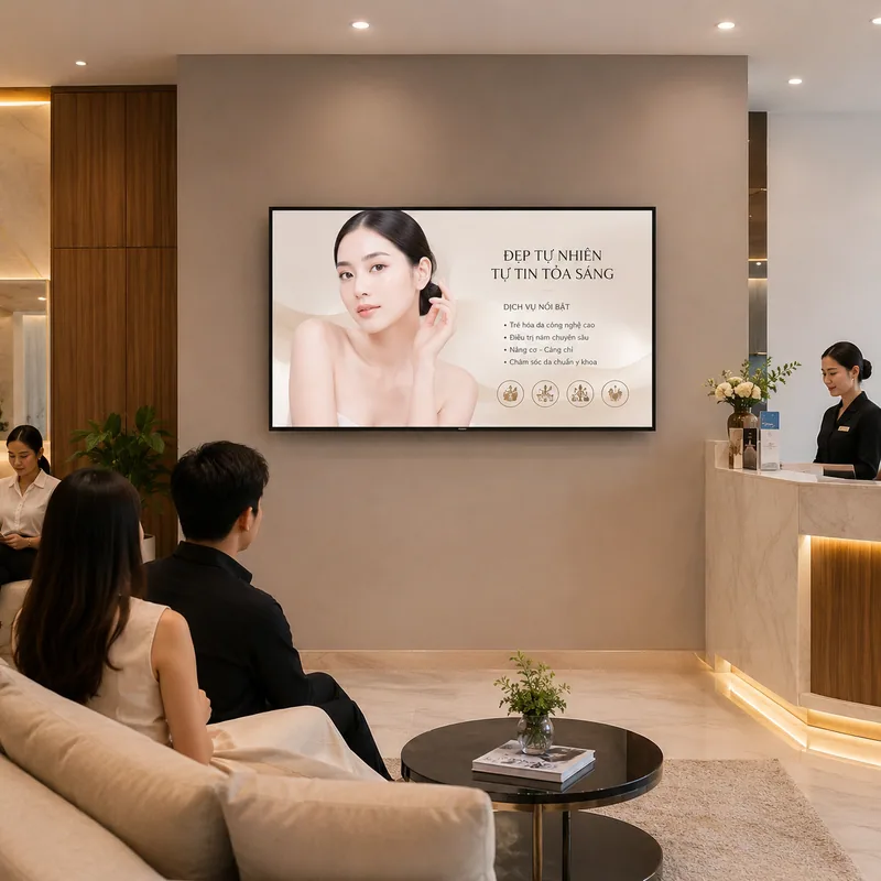 Màn hình quảng cáo treo tường 43 inch - Ảnh 4