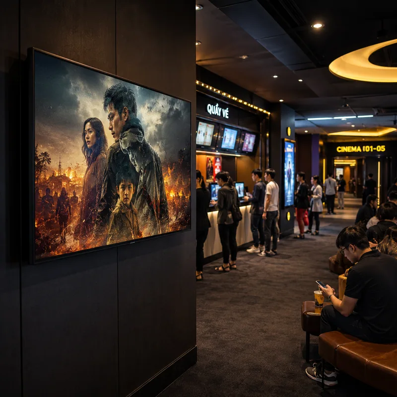 Màn hình quảng cáo treo tường 50 inch - Ảnh 2