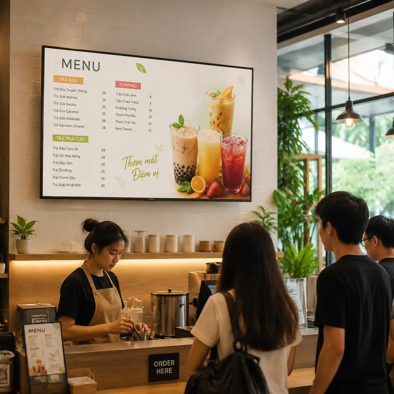 Màn hình quảng cáo treo tường 50 inch - Ảnh 4