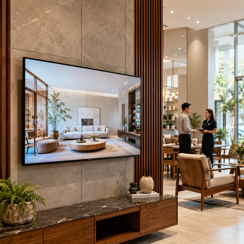 Màn hình quảng cáo treo tường 55 inch - Ảnh 2