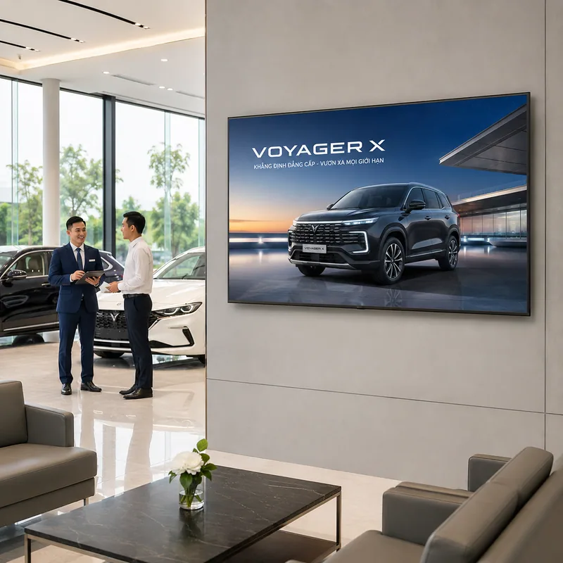Màn hình quảng cáo treo tường 65 inch - Ảnh 2