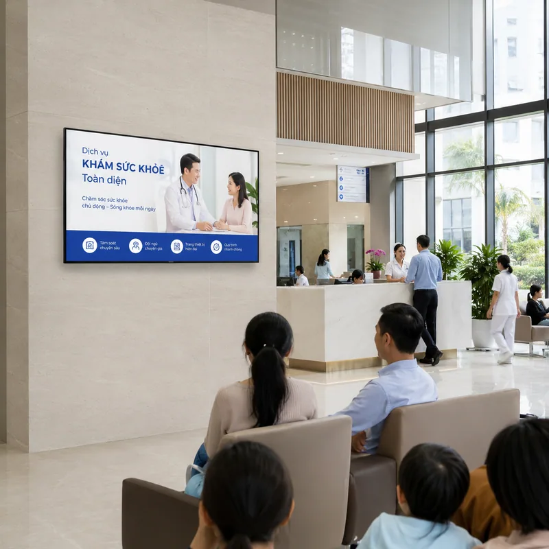 Màn hình quảng cáo treo tường 65 inch - Ảnh 3