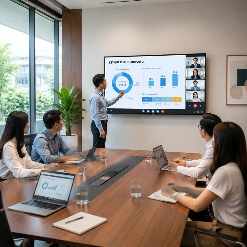 Màn hình tương tác 75 inch Chính hãng Lux Vision - Ảnh 3