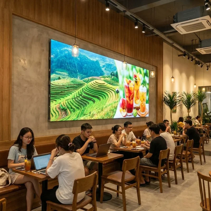 Màn Hình LED Cho Quán Cà Phê