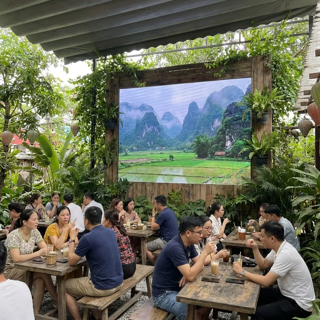 Màn Hình LED Cho Quán Cà Phê - Ảnh 3