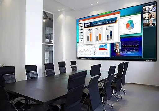 Thi công màn hình LED phòng họp: Bước đầu khảo sát, đi dây, căn chỉnh độ phẳng & test tương tác